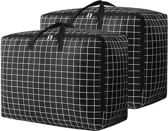 OEM 2 Juegos De Bolsas De Almacenamiento Grandes Con Cremallera, Ideales Para Mantas, Ropa Y Autocaravanas (dimensiones: 70 X 30 X 50 Cm)