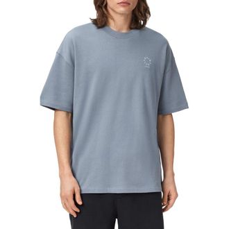 AllSaints Haven T-Shirt in Maya Blue at Nordstrom, Size X-Large