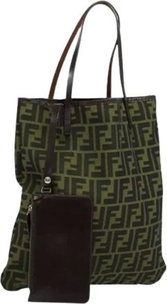 Fendi Pre-owned Tote Bags, female, Multicolor, Size: ONE SIZE Pre-owned Vintage Tote Bag