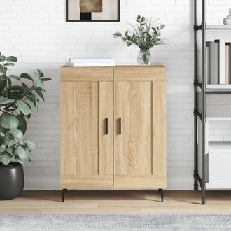vidaXL Vidaxl - Aparador De Madera De Ingenier&iacute;a Roble Sonoma 69,5x34x90 Cm