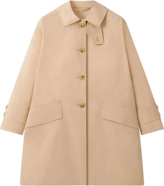 Mackintosh Cappotto Humbie con bottoni - Toni neutri