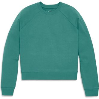 primary Womens Fit 24/7 Sweatshirt in Sunwashed Teal at Nordstrom, Size X-Small