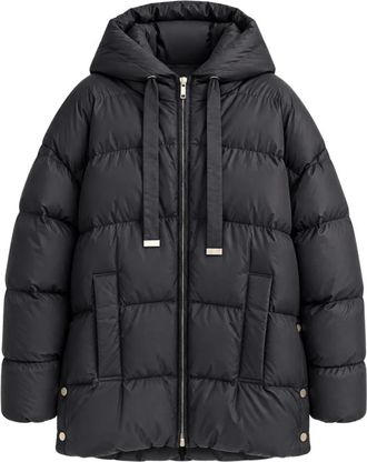 Max Mara MTC Nerine Jacket - Dames - Winterjassen - Zwart - L - Jassen