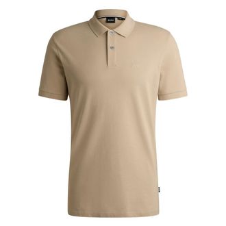 HUGO BOSS Hombre, Camisetas, Beige, Talla: L
