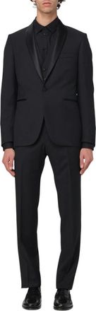 Tagliatore Jurk met vest - Heren - Business pakken - Zwart - 2XL - Kostuums