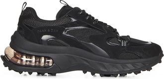 Dsquared2 Bubble Low-Top Sneakers - Heren - Sneakers - Zwart - 41 EU - Leer - Schoenen