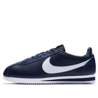 Nike Cortez Leather Midnight Navy 749571-414