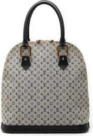 Louis Vuitton Pre-owned Womens Monogram Mini Lin Alma Haut - Light Grey Textile - One Size