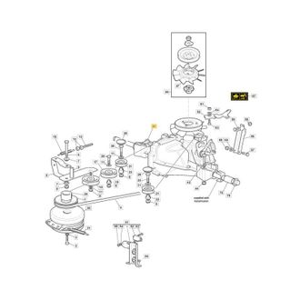 STIGA Sports Transmisi&oacute;n Hidrost&aacute;tica Original Stiga Tractor De C&eacute;sped 118400990/0