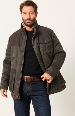 Fat Face FatFace Broadsands Brown Funnel Neck Jacket