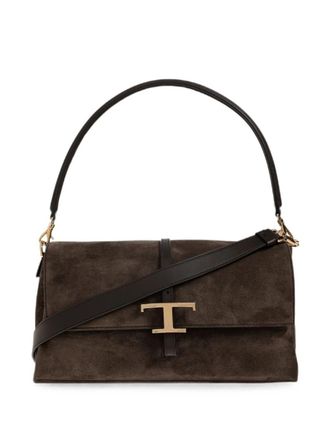 Tod's Crossbody Bag Brown Mosch