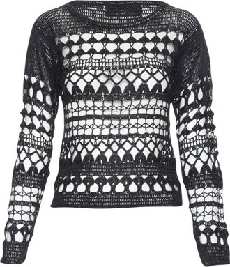 Comme Des Garçons Comme Des Garcons crochet open knit sweater