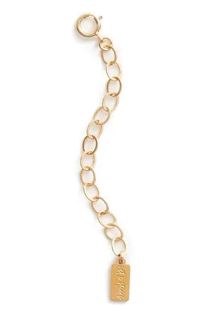 Set & Stones Extender Chain in Gold 2 In at Nordstrom