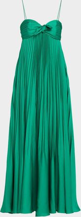 Emanuel Ungaro Shay Sweetheart Plisse Gown