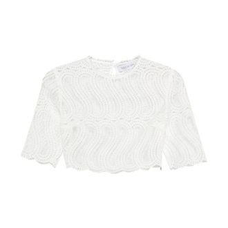 Raquel Diniz Blouses, female, White, Size: XS Lace Top