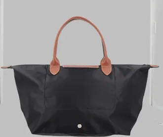 Longchamp Womens Shoulder Bag Le Pliage One Black Polyamide