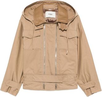 Fendi Logo-detail Jacket