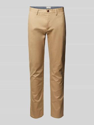 GANT Slim Fit Chino mit Eingrifftaschen in Beige, Größe 31/32
