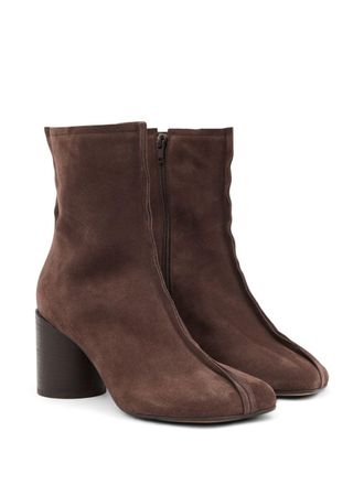 Maison Margiela Suede Anatomic Toe Ankle Boot - Brown