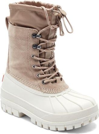 Hunter Skylar Waterproof Boot in Ivory at Nordstrom, Size 11