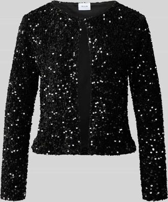 Vila Jacke mit Paillettenbesatz Modell FAITH in Black, Größe M