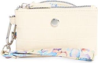Mundi Kelly Set of 2 Pouches in Multi Iris/Parchment at Nordstrom Rack