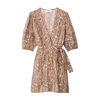 BA&SH Short Kleedjes - Dames - Korte kleedjes - Veelkleurig - L - Kleedjes