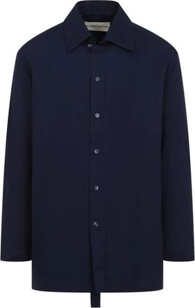 Mordecai Chaqueta de Tarea con Botones - Jackets - Hombre - Azul - M