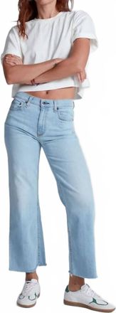 ASKK NY Crop Wide Leg Jeans In Zuma