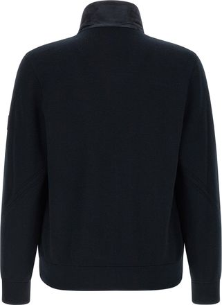 Mackage Mens Blue Virgin Wool Full-Length Jacket Clothing