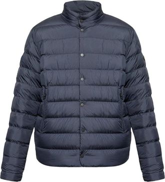 Moncler Outwear Waistcoats Blu-Uomo