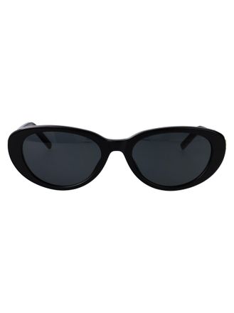 Saint Laurent Runde Sonnenbrille Sl M154 001