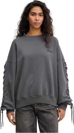 Rotate Sweatshirts - Dames - Sweatshirts - Grijs - L - Katoen - Hoodies & sweatvesten