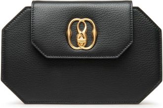 Bally Emblem Octogone leather mini bag - women - Bovine Leather (top grain) - OS - Black