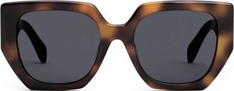 Celine Triomphe Grey Butterfly Ladies Sunglasses CL40239F 53A 55