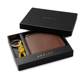 Radley London Chilworth Street Medium Boxed Wallet And Keyring in Ochre at Nordstrom