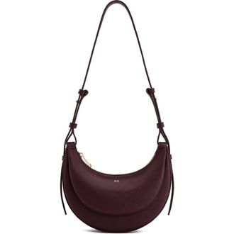 JW PEI Sharon Faux Leather Crossbody Bag in Deep Claret at Nordstrom