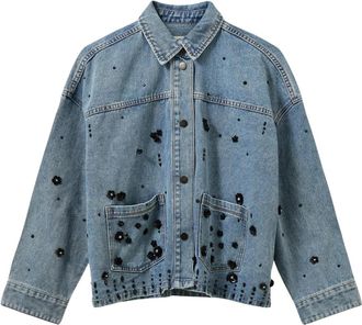 Sofie Schnoor Denim Jassen - Dames - Spijkerjassen - Blauw - XS - Denim - Jassen