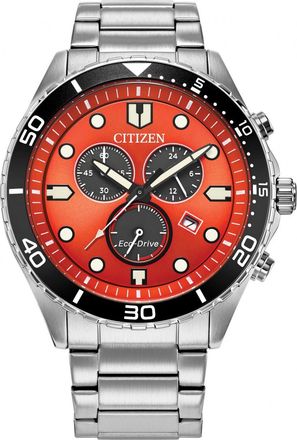 Citizen AT2560-84X Mens Sporty Aqua Watch - Silver - One Size