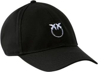 Pinko Break Dance Cap - Dames - Petten - Zwart - ONE Size - Katoen - Accessoires