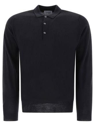 John Smedley Belper Merino Wollpolo -Hemd