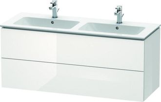 Duravit Duravit - L-cube Mueble De Pared, 2 Cajones, Ancho: 1290mm, Para Me