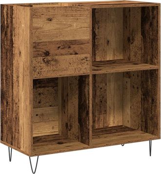 vidaXL Vidaxl - Record Cabinet Artisan oak 85 x 38 x 89 cm Engineered Wood