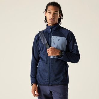 Dare 2B Dare 2B Heren Torrek II Fleece Jas (Marine/Mercurius)