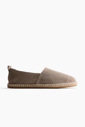 H&M Canvas Espadrilles in Beige at Nordstrom, Size 10.5