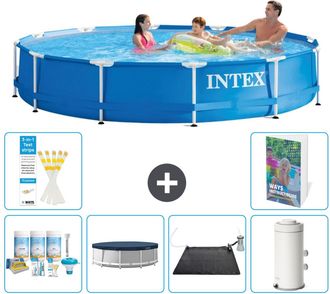 Intex Piscina Con Estructura Redonda - 366x76 Cm - 7-piezas S132