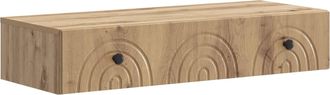 vidaXL Mesa Lateral Montada En La Pared 87,5 X 34,5 X 17 Cm Vidaxl