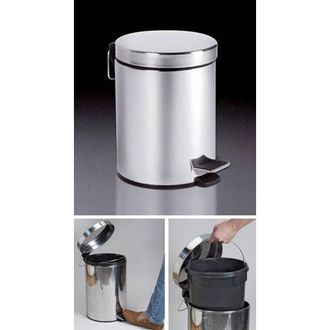 Metaltex Cubo Con Pedal Metaltx Inoxidable 20 L. 29x45 Cm. 298324