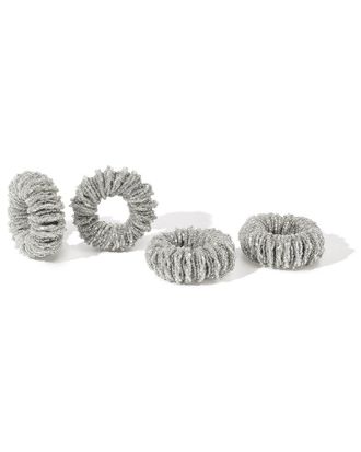 Tiramisu Set Of 4 Eclipse Loop Napkin Rings