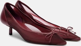 Jacquemus Tourni 45 mesh pumps